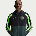Jaqueta da Nigéria Dri-FIT Nike Energy Masculina PRETO/VERDE