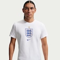 Opção de cor BRANCO/AZUL de Camiseta da Inglaterra Nike Crest Masculina