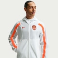 Jaqueta da Holanda Dri-FIT Nike Energy Masculina BRANCO/LARANJA