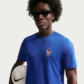 Camiseta da França Dri-FIT Nike Strike Masculina AZUL/AMARELO ESC