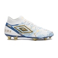 Chuteira Campo Umbro Adamant Top Speed Pro Kintsugi - Unissex BRANCO/AZUL CLA