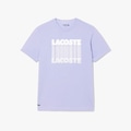 Camiseta Ultra-Dry Estampa Esportiva Lacoste Masculina ROXO