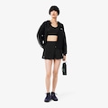 Calções Esportivos Elásticos Ultra Dry Lacoste Feminino PRETO