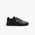 Tênis Lineset de Couro Lacoste Masculino PRETO