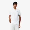 Camiseta Polo Tennis x Novak Djokovic On Court Lacoste Masculina BRANCO
