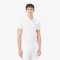 Camiseta Polo Lacoste Tennis x Daniil Medvedev Masculina BRANCO