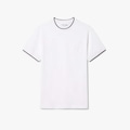 Camiseta Ultra Dry Tennis Heritage com Insígnia Lacoste Unissex BRANCO