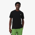 Camiseta Esportiva Ultra Dry com Estampa de Crocodilo Lacoste Masculina PRETO/VERDE