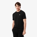 Camiseta Esportiva Stretch Ultra Dry Lacoste Masculina PRETO