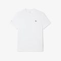 Camiseta de tênis Novak Djokovic x Lacoste Masculina BRANCO