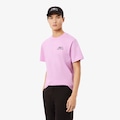 Camiseta de Algodão Estampada Lacoste Masculina ROSA