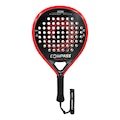 Raquete de Padel Compass Trophy 3k 2026 PRETO/VERMELHO