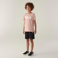 Bermuda Fila Regular Letter Light Infantil PRETO