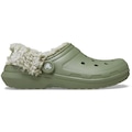 Sandália Crocs Classic Fleece Lined Clog - Unissex VERDE