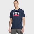 Camiseta Sportstyle Under Armour Boxed Sports - Masculina PRETO