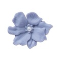 Jibbitz™ Crocs Flor de Pervinca com Pérola BRANCO