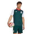 Camisa Pré-Jogo Seleção do México II 26/27 Adidas Masculina BRANCO
