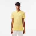 Camisa Polo Lacoste Slim Fit em petit piquet Masculina AMARELO