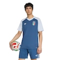 Camisa Pré-Jogo II Itália 26/27 adidas Masculina AZUL