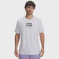 Camiseta de Basquete Under Armour Curry Playable Tee 1 - Masculina BRANCO