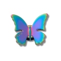 Jibbitz™ Crocs Borboleta Iridescente BRANCO