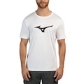 Camiseta Mizuno Spark Manga Curta - Masculina BRANCO