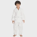 Kimono de Judo - Jiu Jitsu MKS Seito com Faixa Branca - Infantil BRANCO