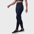 Calça Legging Authen Signature Samba 3 Bolsos Feminina PRETO
