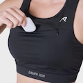 Top Authen Grit Provas 2 Bolsos Nadador Sampa 2026 - Feminino PRETO