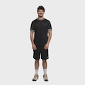 Camiseta Wilson Tour Pique Classic Masculina PRETO