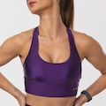 Top Di Paula Mirela Fitness Feminino ROXO ESCURO