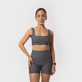 Top Di Paula Maria Lucia Classic Feminino CINZA