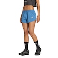 Short adidas ADI365 Climacool+ com 2 Bolsos Feminino AZUL
