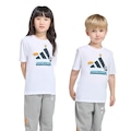 Camiseta Adidas Minecraft Infantil BRANCO