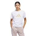 Camiseta Adidas Umbrellas Big Logo  Feminina BRANCO