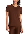 Camiseta Live Basica Comfort - Feminina MARROM