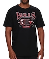 Camiseta Nba Chicago Bulls Worldwide - Masculina PRETO