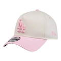 Boné Masculino New Era 940A-Frame 2tone Los Angeles Dodgers Off White Aba Curva OFF WHITE