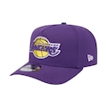 Boné Masculino New Era 950A-Frame Los Angeles Lakers Aba Curva ROXO