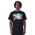 Camiseta Champion Basket Bridge Masculina PRETO