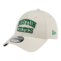 Boné Masculino New Era 940snap Vrsty Spllt Boston Celtics Aba Curva BEGE