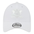 Boné Masculino New Era 940 Metallic Anaheim Ducks Aba Curva BRANCO
