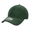 Boné Masculino New Era Cord 940Mc New York Yankees Aba Curva VERDE