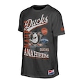 Camiseta New Era Anaheim Ducks Masculina PRETO
