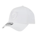 Boné Masculino New Era 940snap Metallic Wow Las Vegas Raiders Aba Curva BRANCO