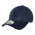 Boné Masculino New Era Cord 940Mc New York Yankees Aba Curva AZUL ESCURO