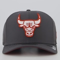Boné Unissex New Era NBA Chicago Bulls Prolight 970SS Aba Curva CINZA
