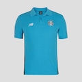 Camisa Polo Grêmio Viagem 2026 New Balance Masculina AZUL