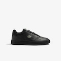 Tênis Lineset em Couro Lacoste Masculino PRETO