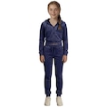 Conjunto Moletom Infantil Roupas Térmicas Inverno Plush Peluciado Capuz Veluna AZUL ESC/AZUL